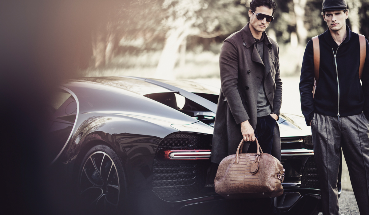 giorgio armani bugatti luxus limitiert accessoires leder lederwaren herren herbstmode wintermode 2016