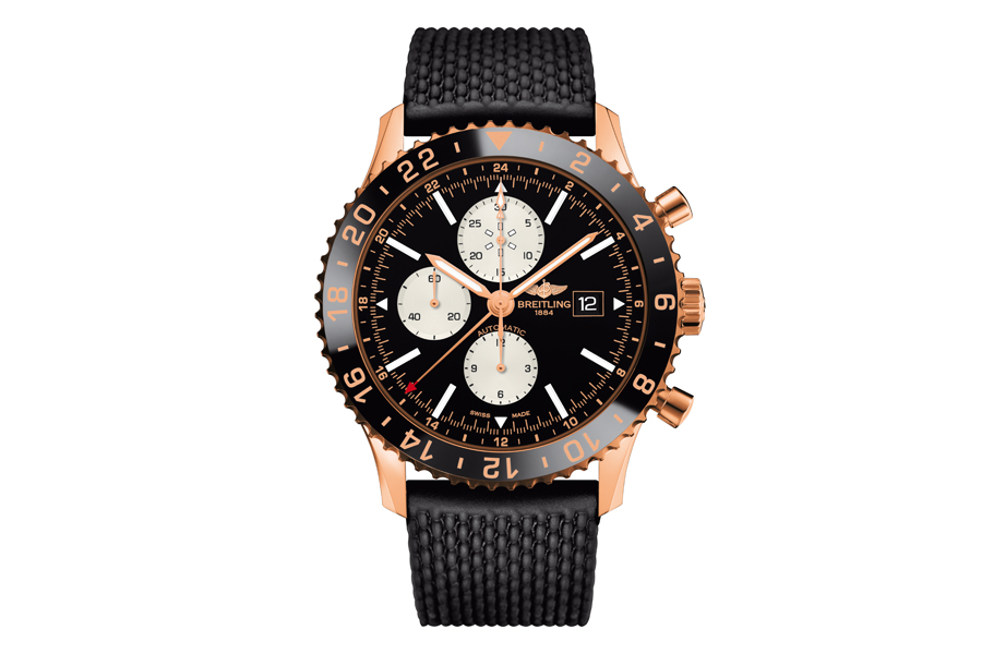breitling luxusuhr luxusuhren golduhren schweizer schweiz swiss made chronoliner limitiert