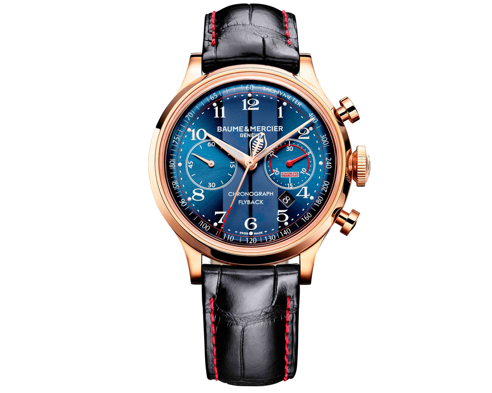 baume & mercier uhr uhren luxusuhren luxusuhr limitiert chronograph edelstahl