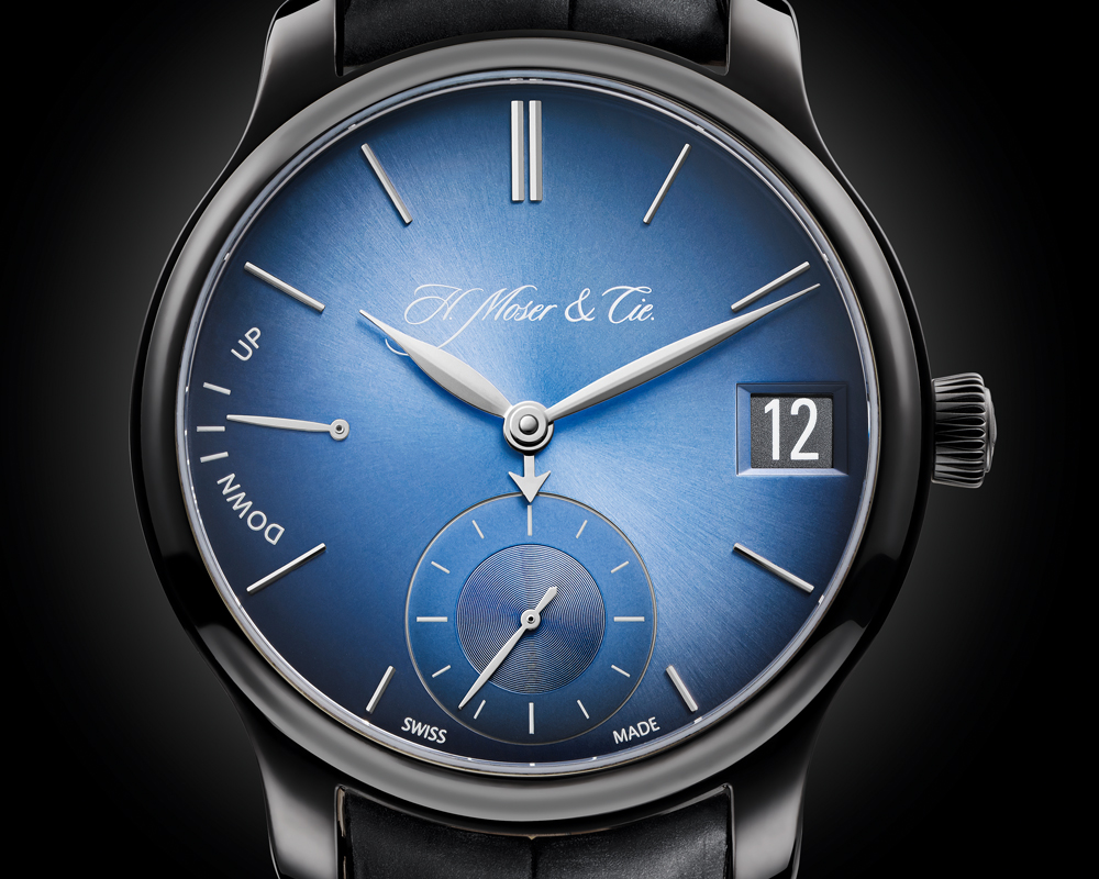 h. moser & cie. uhr uhren uhrenmodelle luxusuhren schweiz schweizer limitiert herrenuhr titan