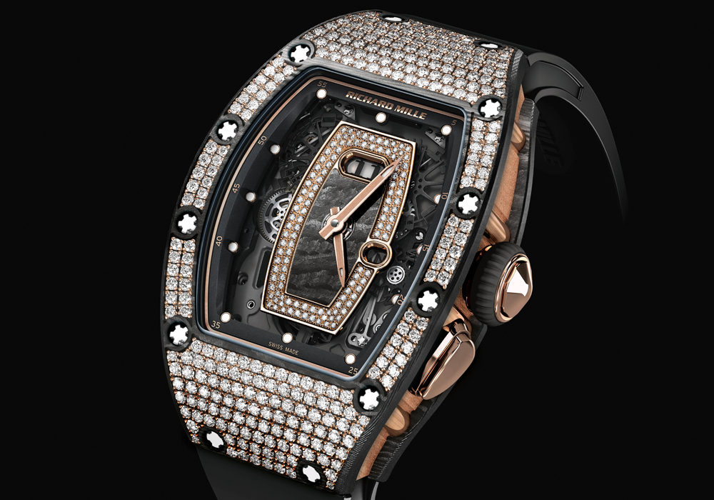 richard mille collection women watches models carbon diamonds gold