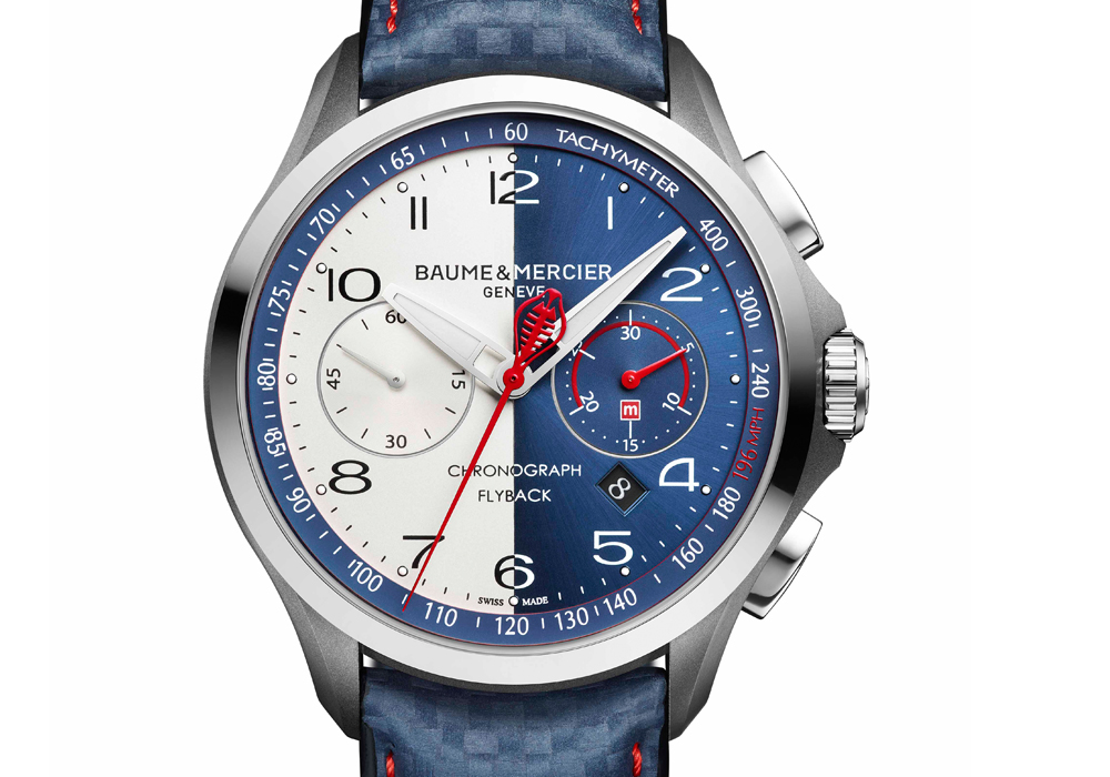 baume & mercier clifton chronograph timepieces watches luxury shelby cobra