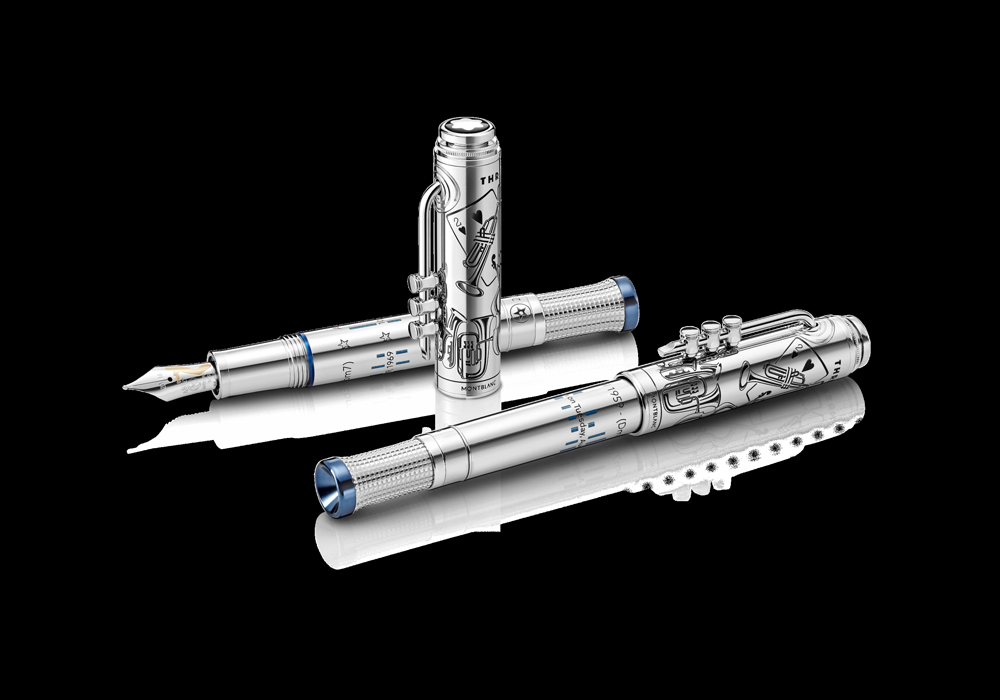 montblanc schreibgeräte füllfederhalter rollerball jazz miles davis limitiert