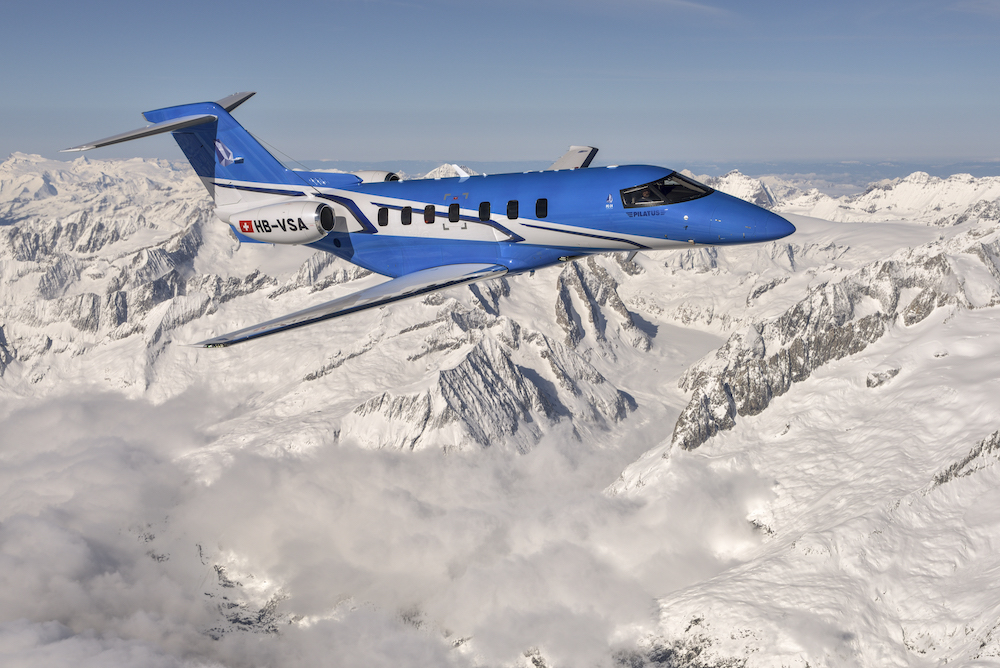 pilatus p-24 flugzeug hersteller unternehmen businessjet business-jets modelle kabine interieur