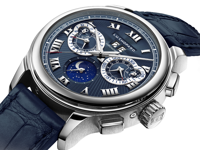 chopard watches men platinum chronograph limited