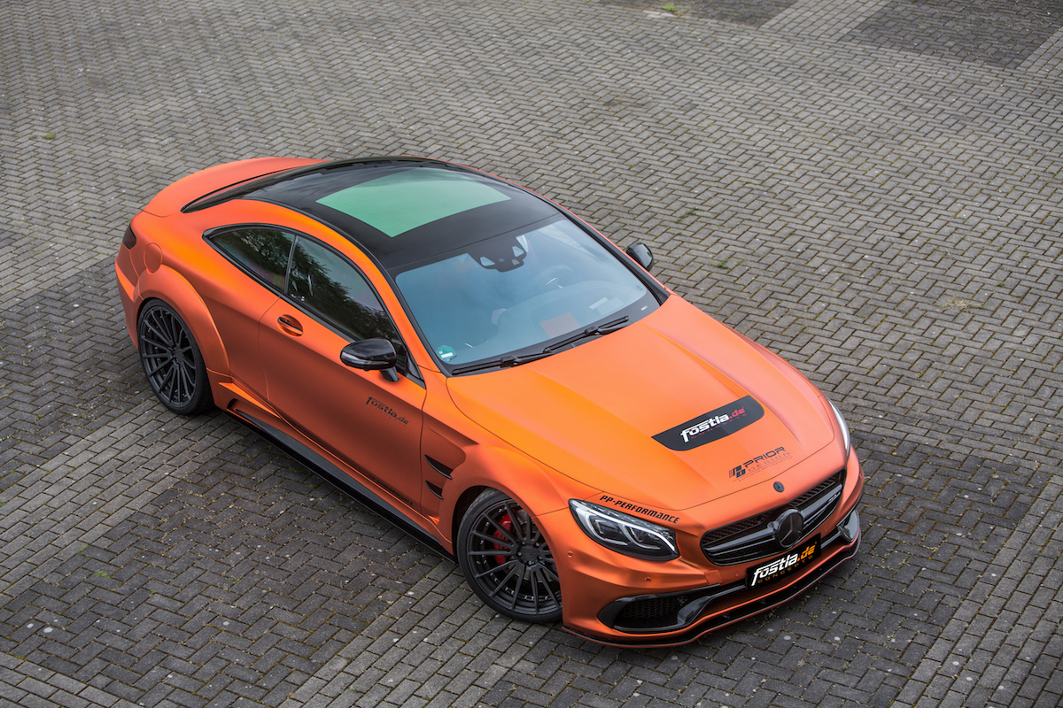mercedes-benz-coupe-s-63-amg mercedes tuning chip-tuning rims aero-kit widebody