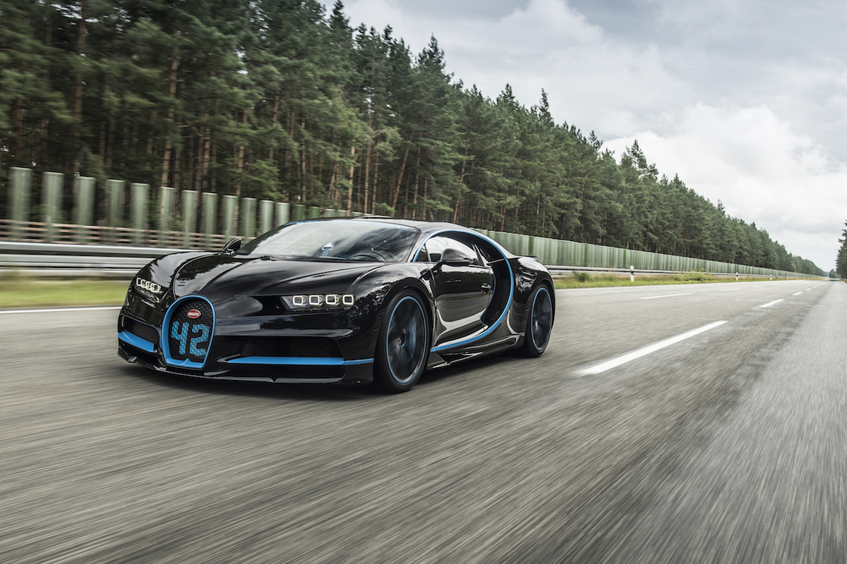 bugatti chiron world speed record super-car sports-car acceleration performance power international motor show IAA 2017 frankfurt
