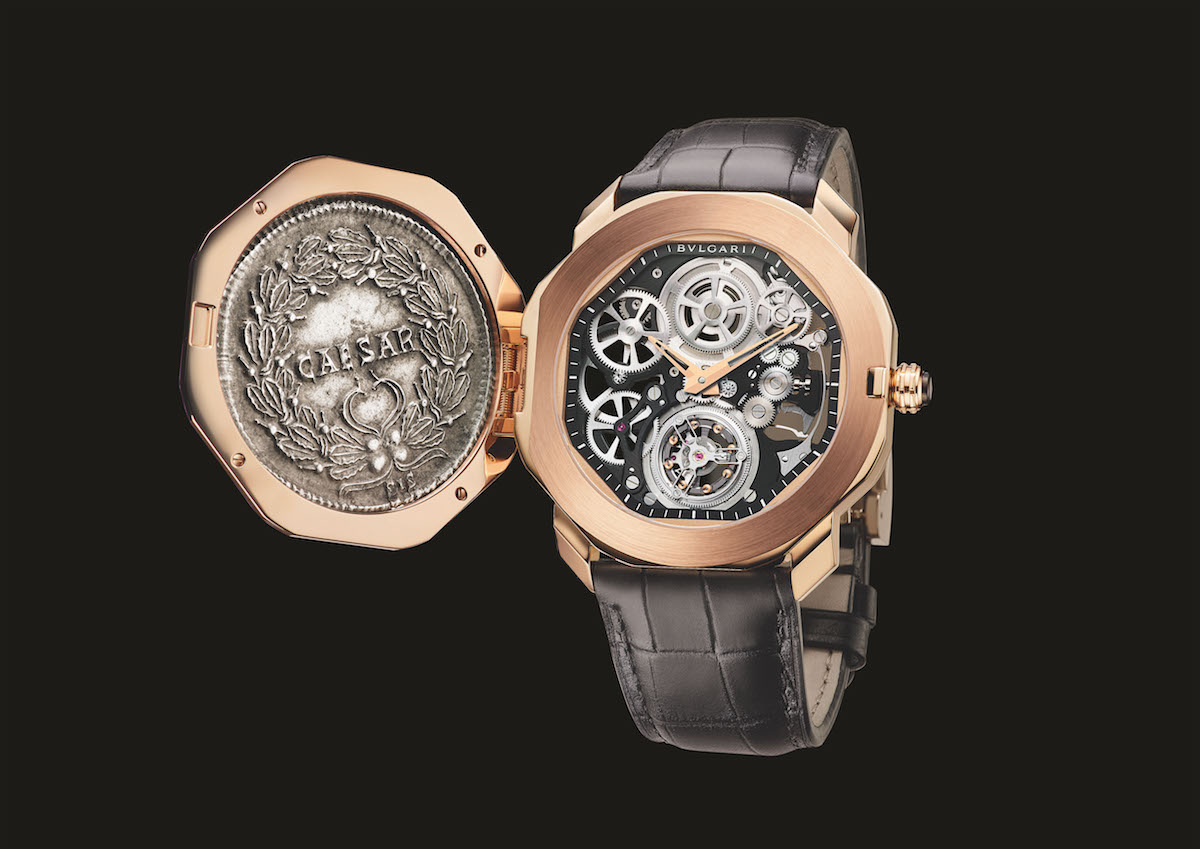 bulgari luxury watches watch timepieces high jewellery timepieces unique rare tourbillon pink gold