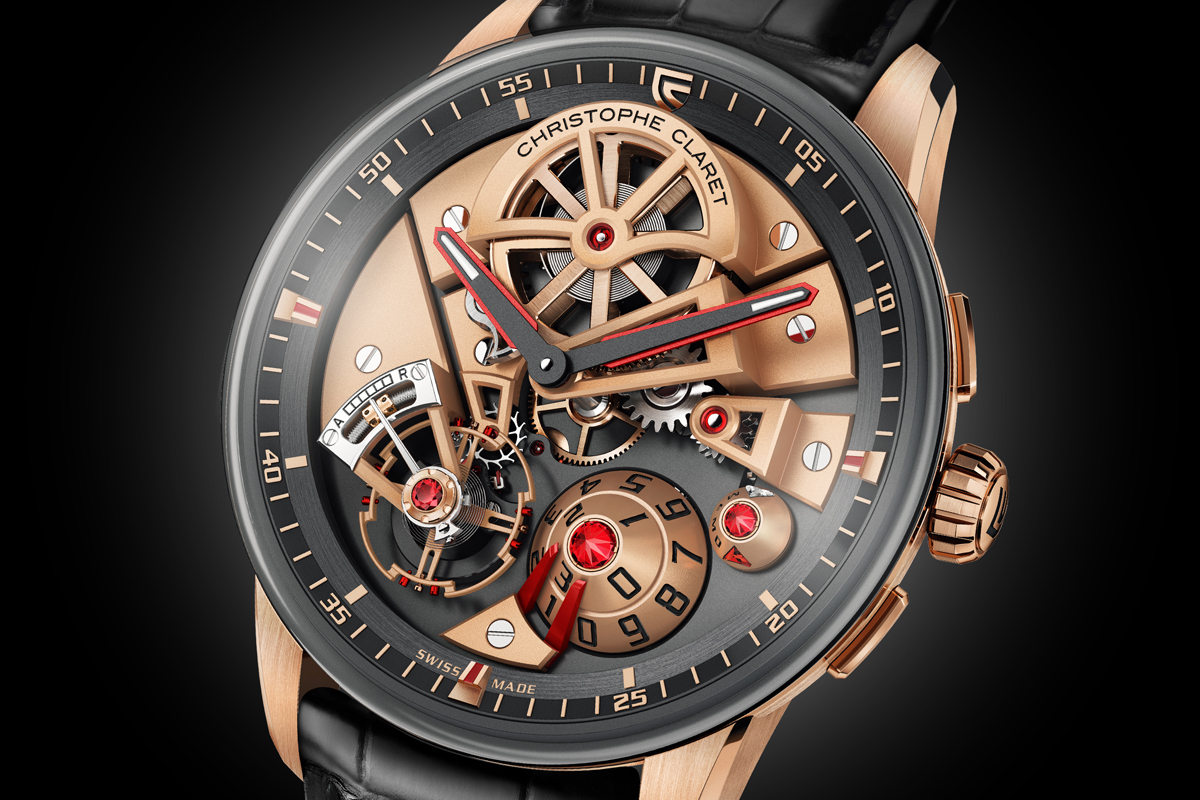christoph claret swiss switzerland luxury watches ladies women men limited editions gold titanium