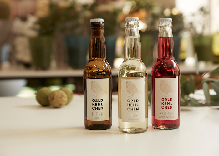 apfelcider cider apfel birne goldkehlchen geschmack österreich sorten