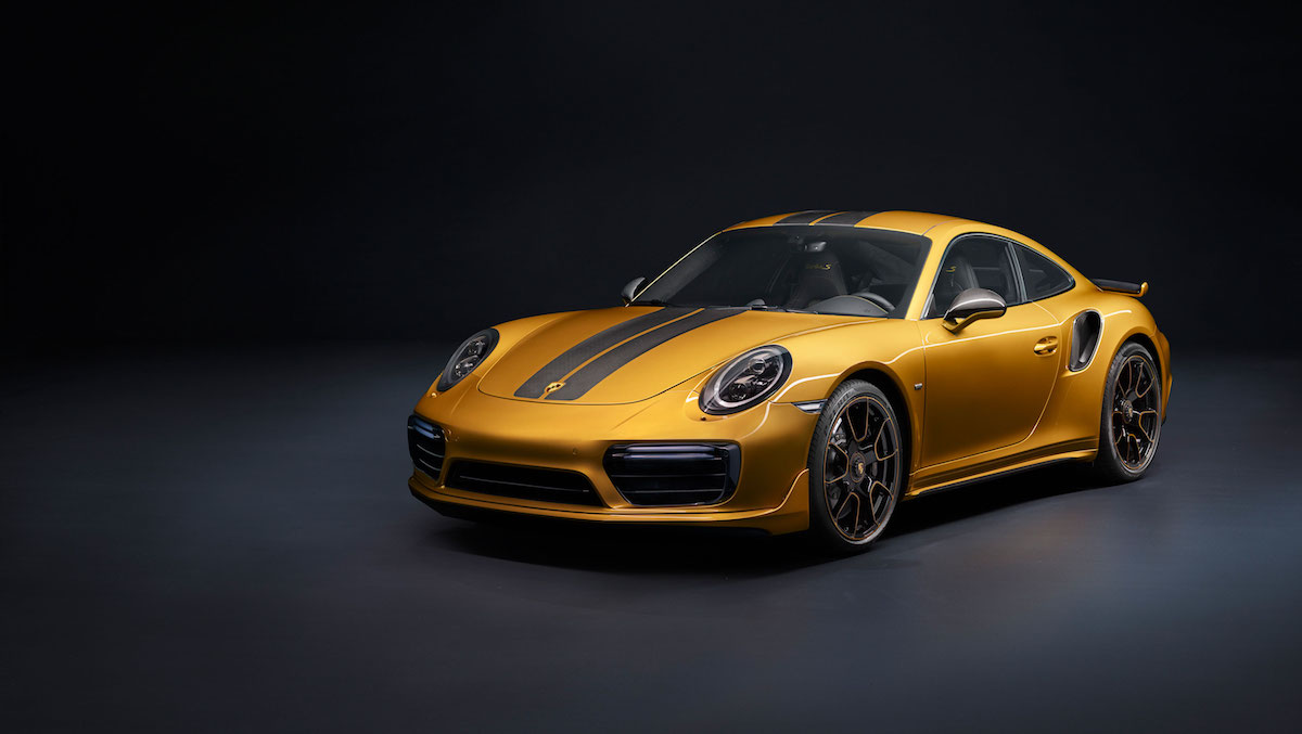 porsche 911 turbo s model models limited special sports car special-edition