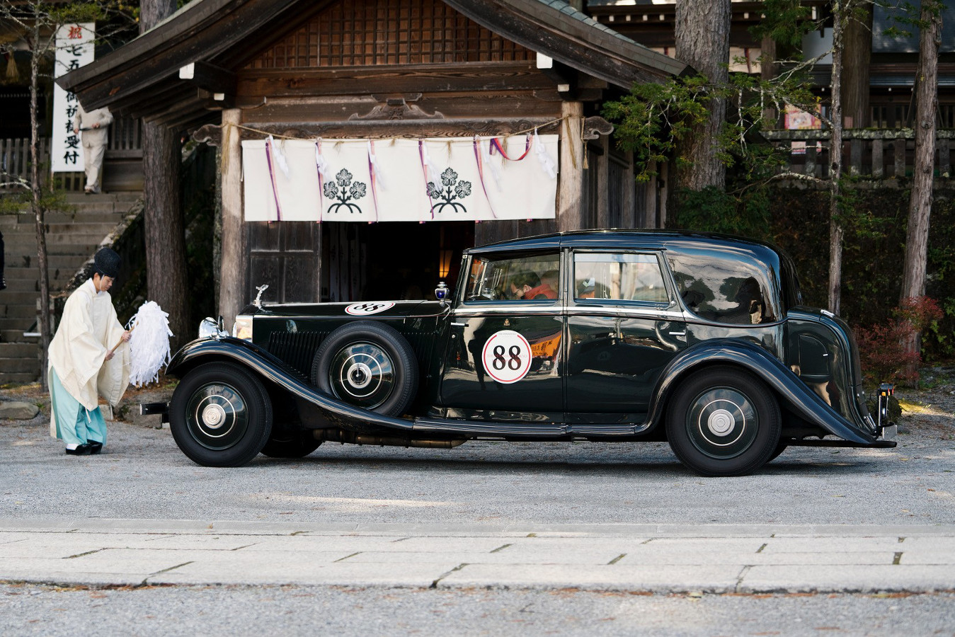 Der 1934er Rolls-Royce Phantom II des The Peninsula Tokyo