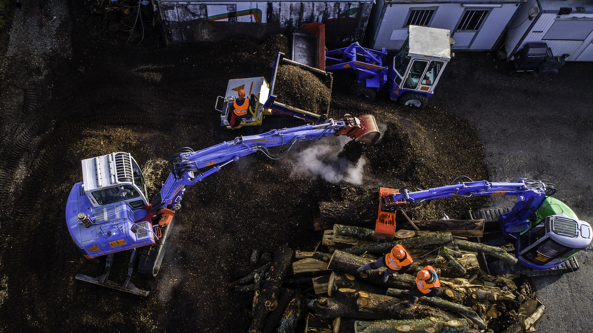 bagger selber fahren steuern bedienen baumaschinen baggern laien private parcours schweiz
