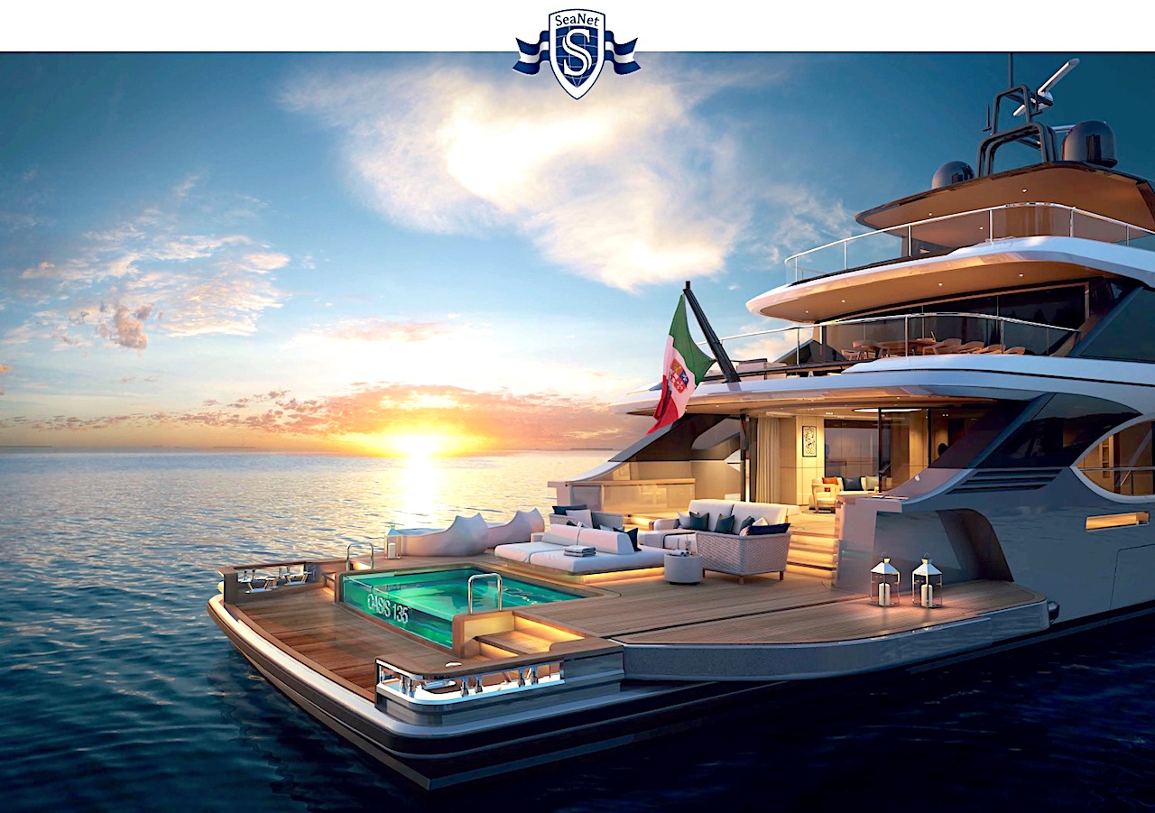 Mit der Benetti Oasis 135' ist das Yacht-Vergnügen perfekt