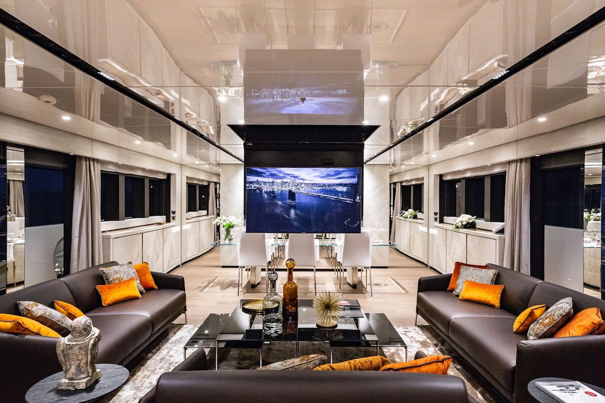 videoworks yacht yachts luxury luxurious audio video internet systems entertainment company