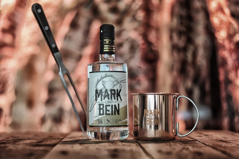 Gin Kupferbecher Highend Fleischsommelier hochwertiger neuer Gin