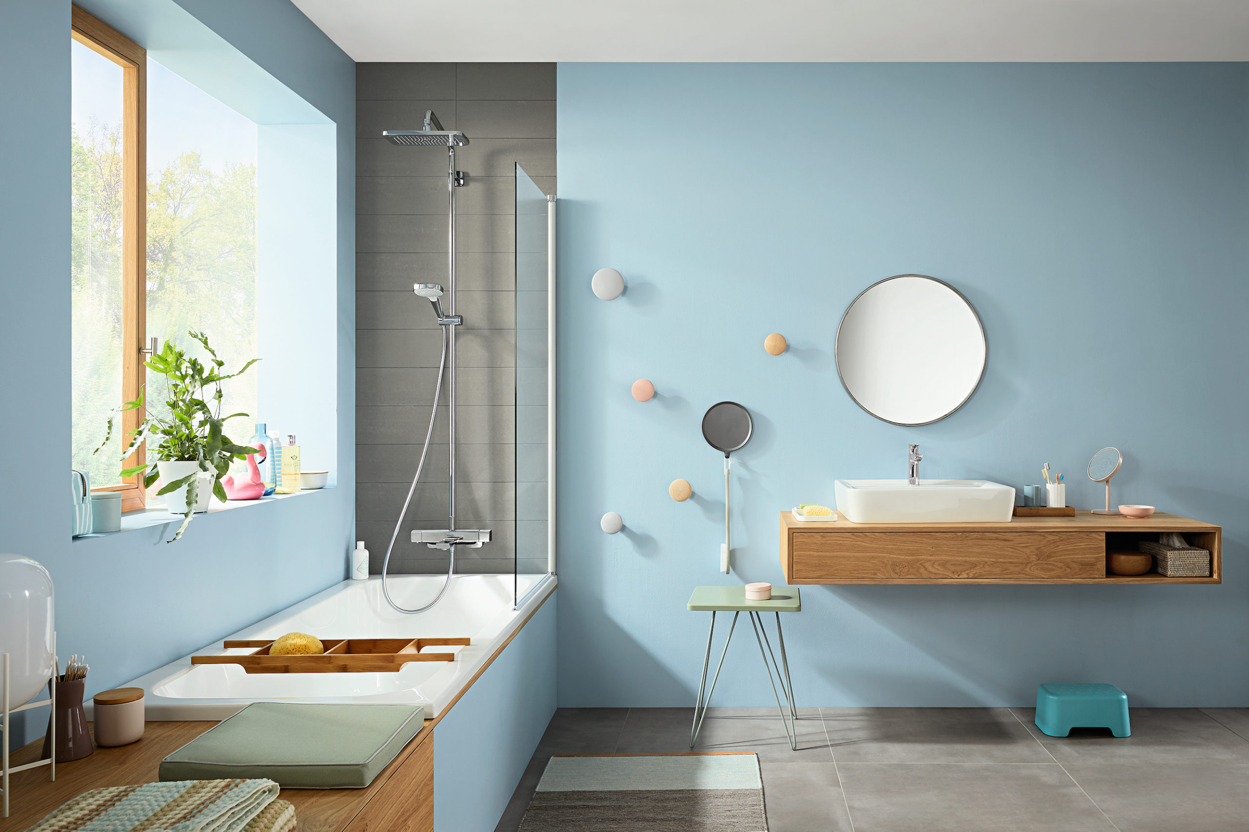 Hansgrohe Croma E Shower Pipe