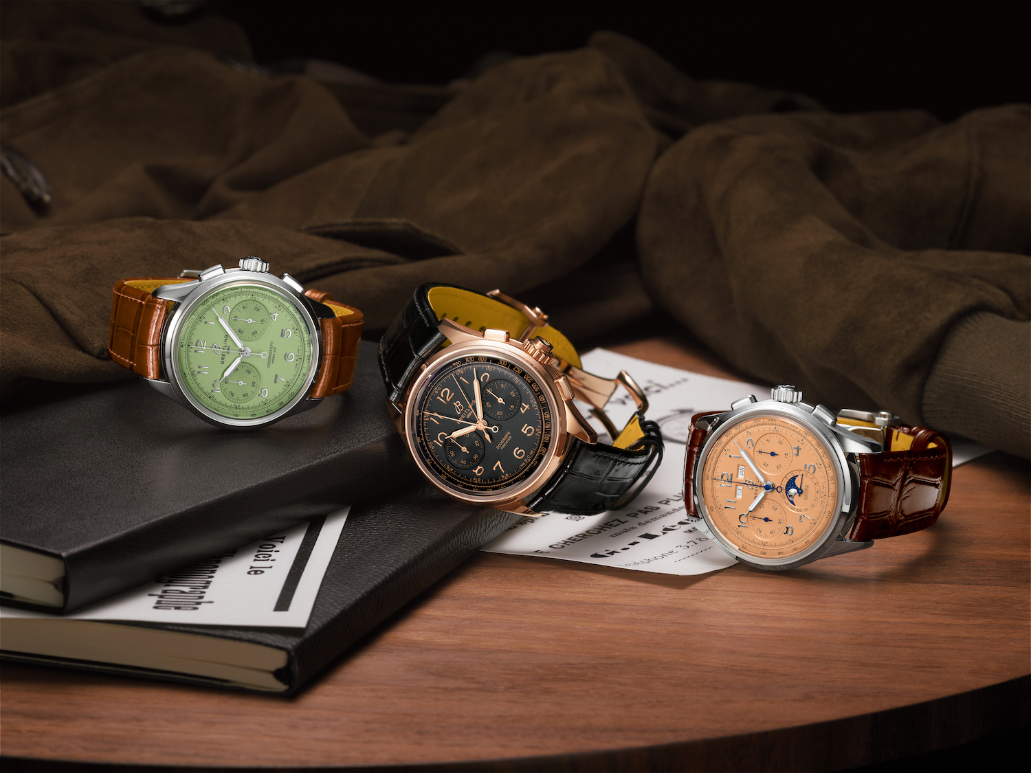 breitling premier heritage kollektion 2021 neuheiten damenuhren herrenuhren