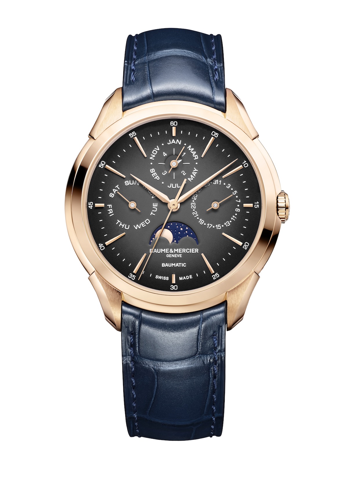 baume&mercier baume-et-mercier new watches timepieces models 2022 2023 stainless steel rose gold men women