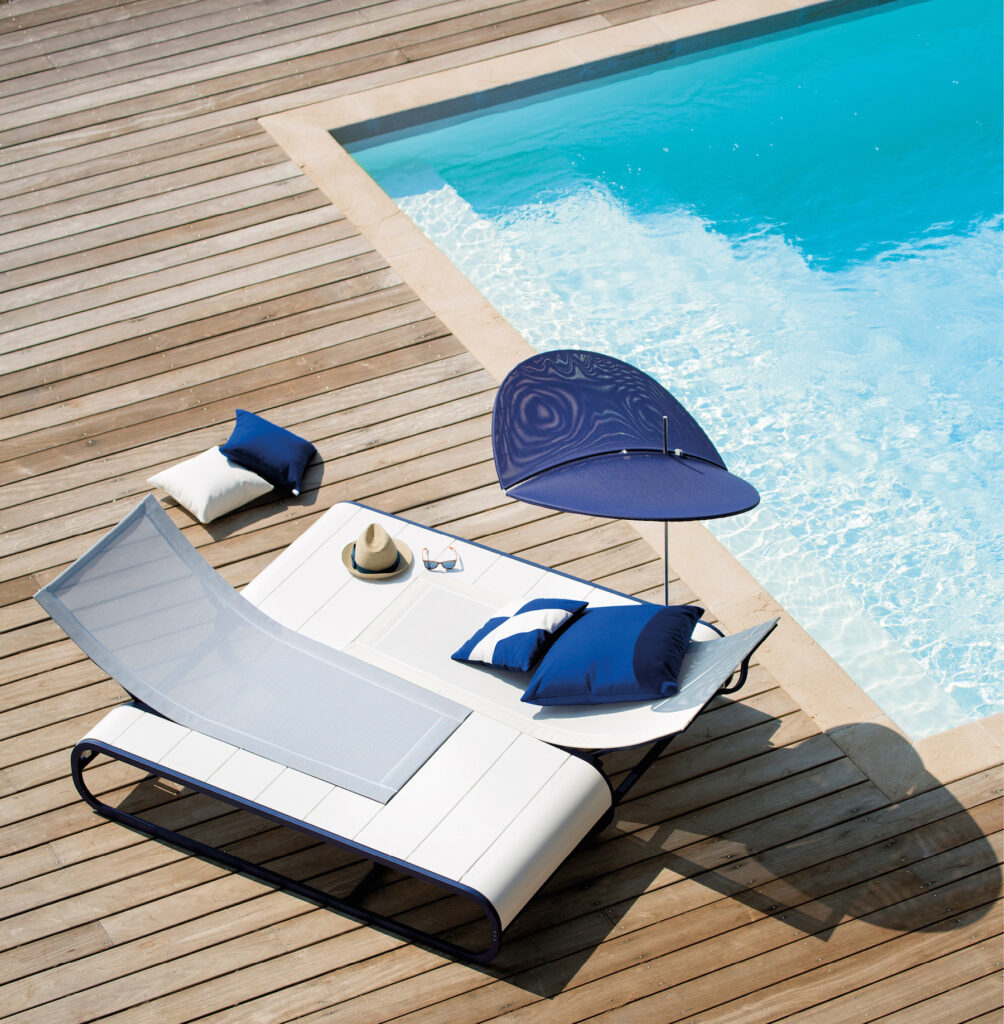 The EGO Paris Tandem outdoor furniture collection