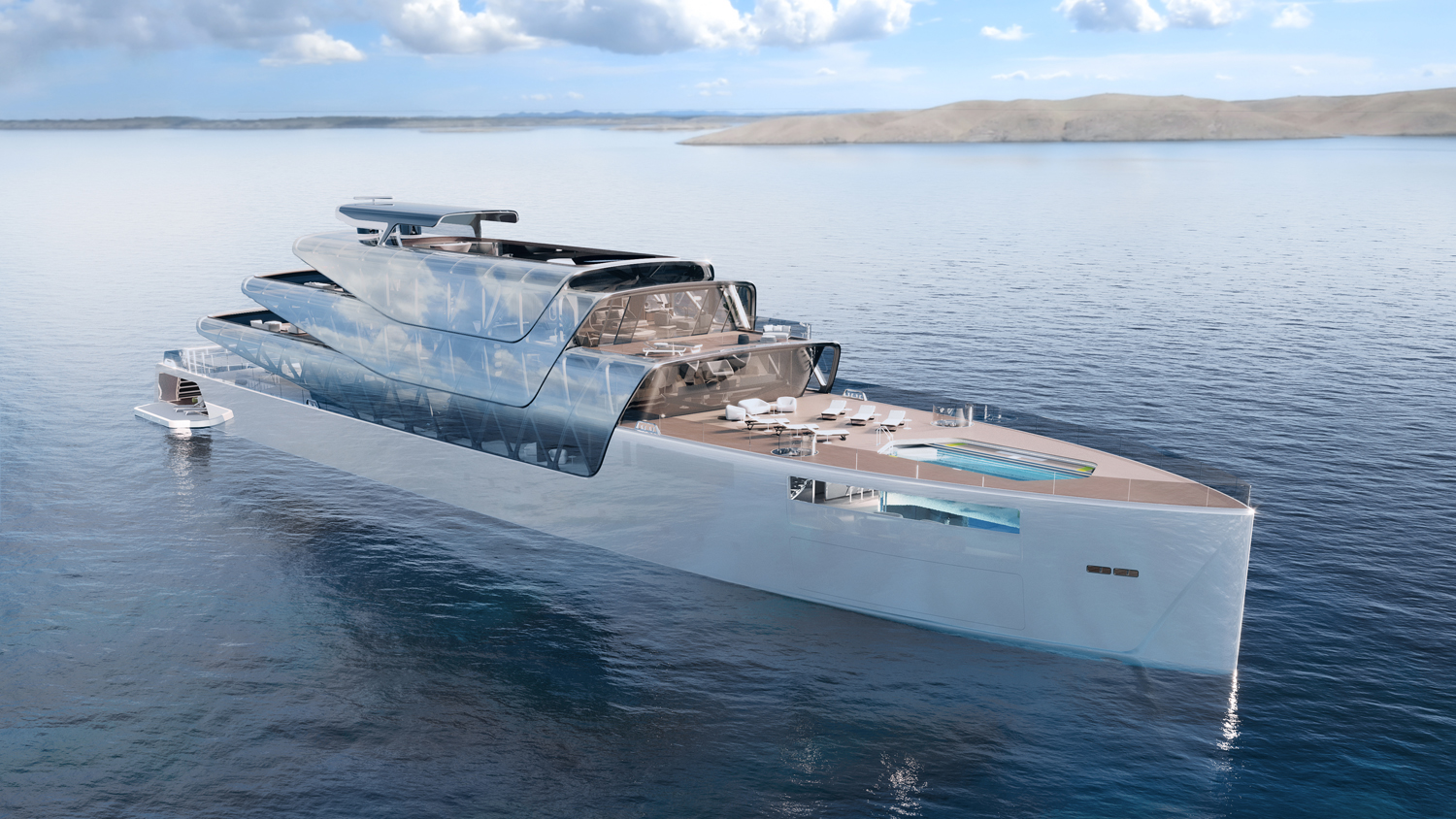 jozeph forakis design designer studio company yacht superyacht solar electric energy