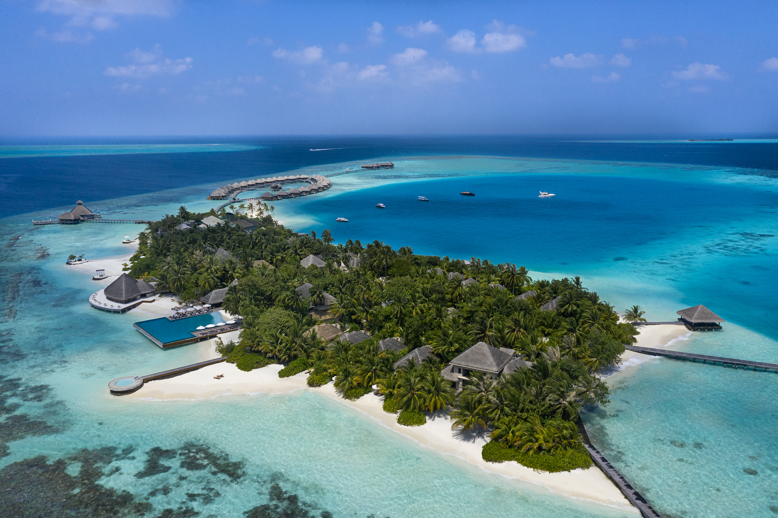 huvafen fushi spa wellness entspannung erholung sport natur meer tauchen luxusresort luxushotel malediven inseln