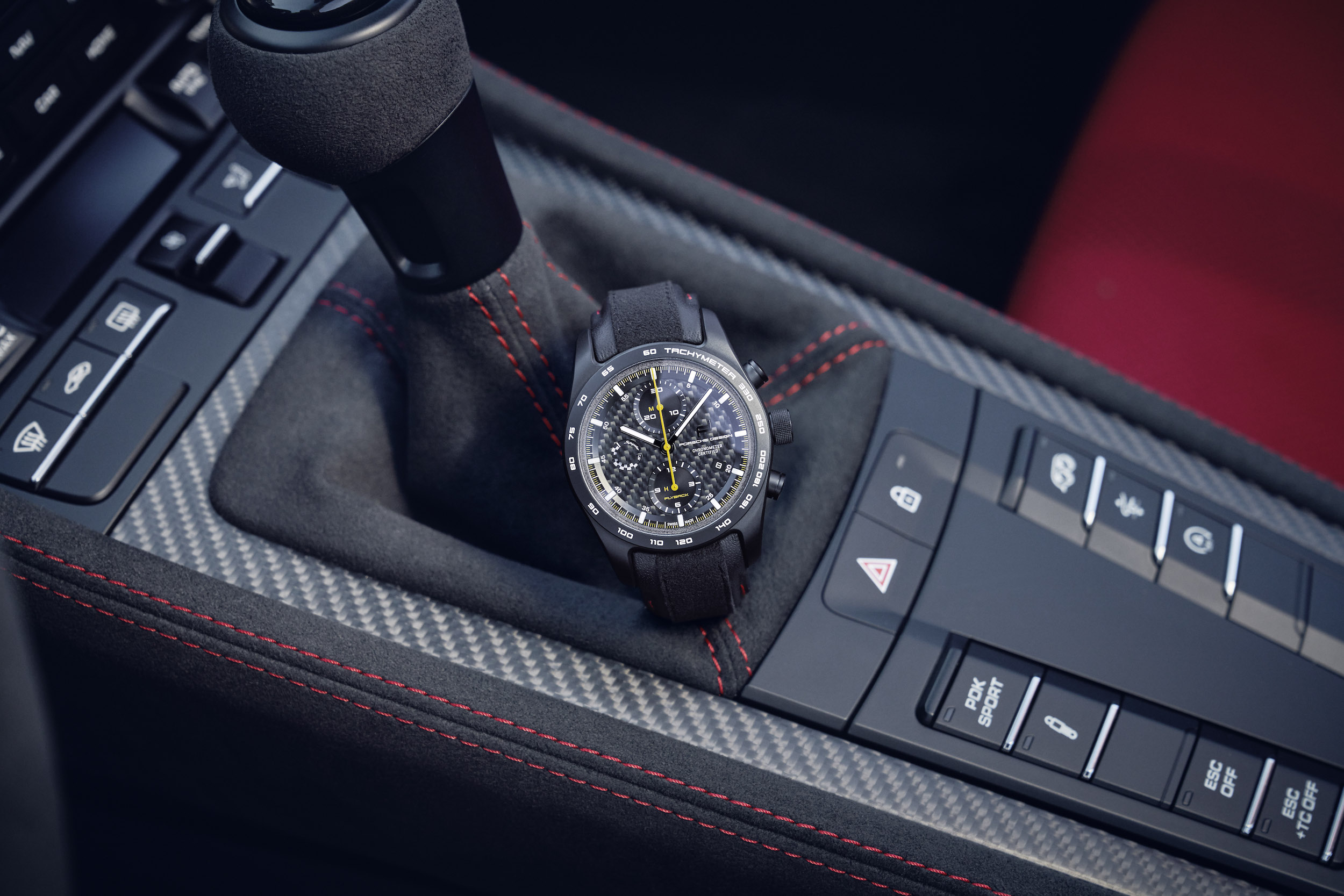 porsche design chronograph 718 spyder rs luxury watches swiss made handcrafted models 2023 automobil motorsport-watches