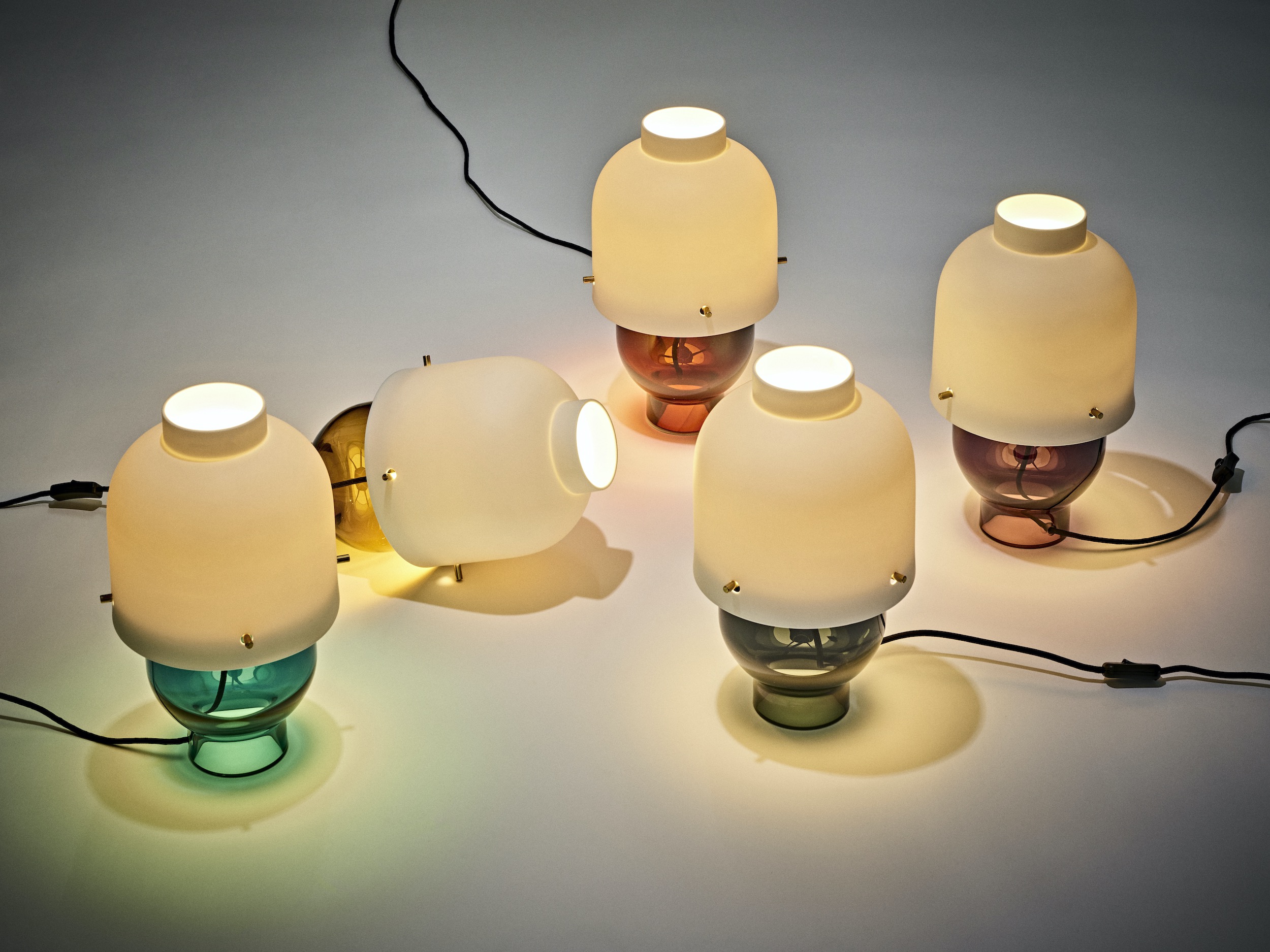 inneneinrichtung design luxus ambiente leuchten licht glas wohnen