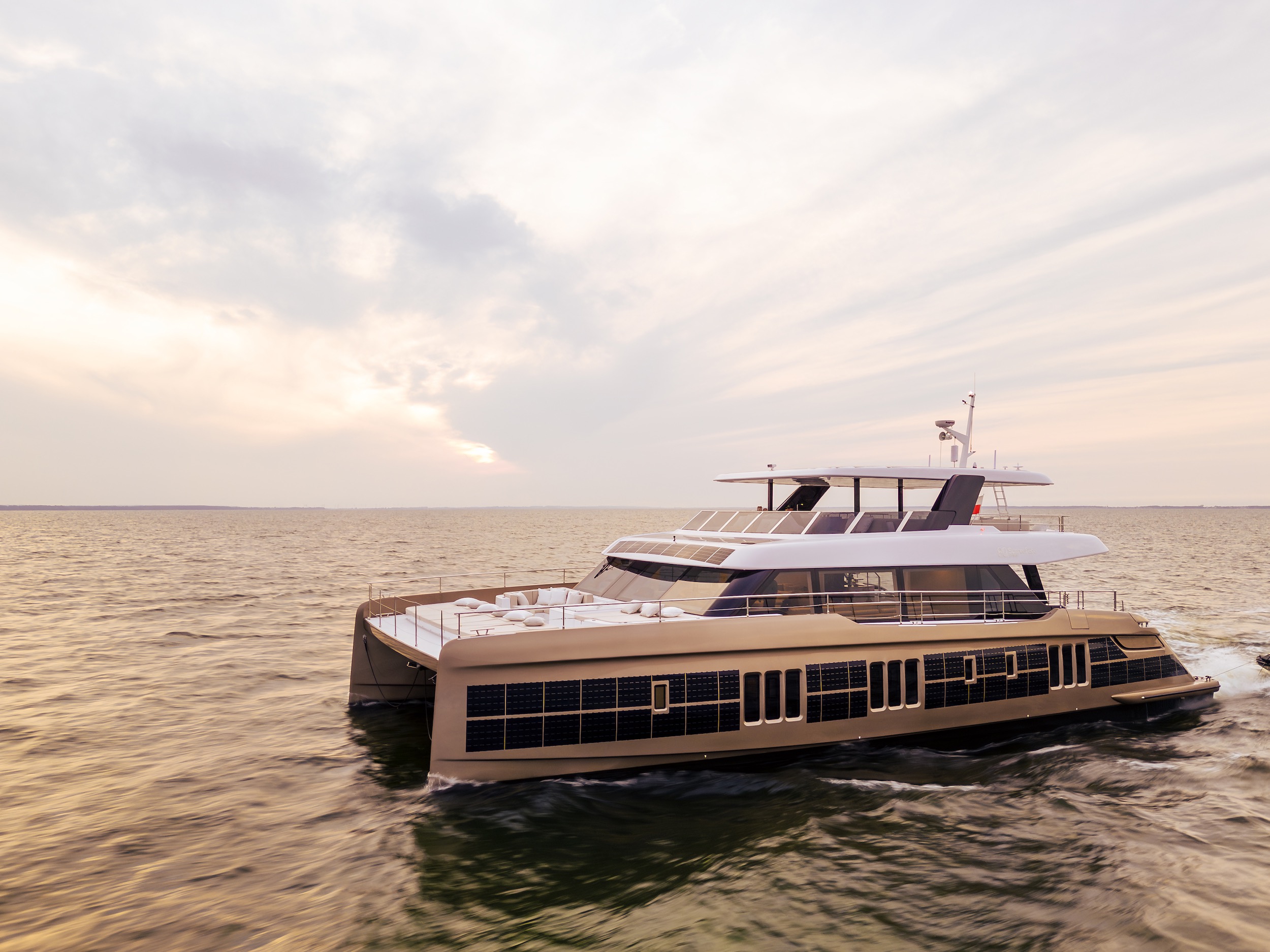 yacht yachts yachting 2023 2024 trends luxury catamaran electric solar power