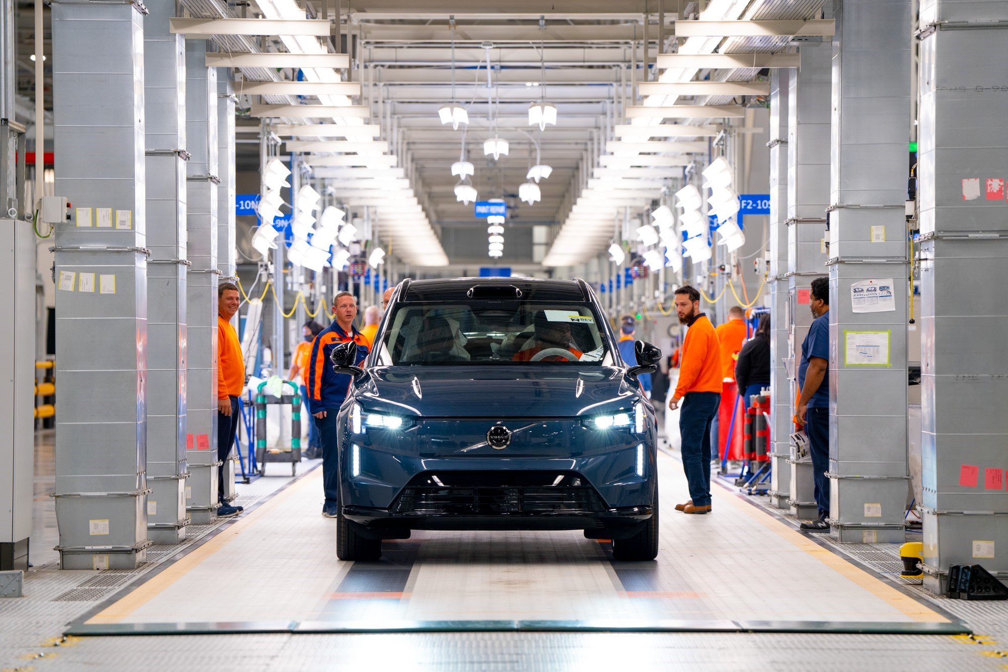 volvo ex90 neuheiten 2024 modelle e-autos elektroautos elektrofahrzeuge hersteller