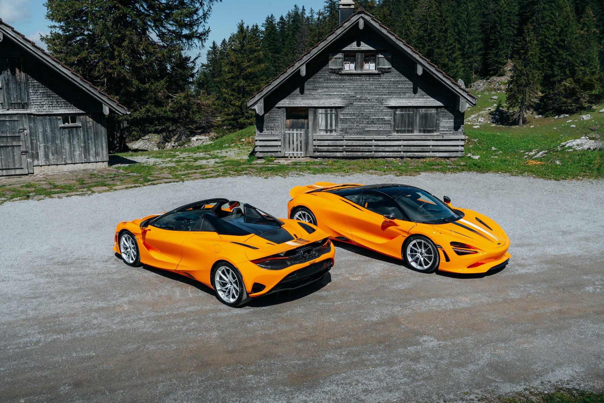 mclaren 750s triple crown modelle schweiz limitiert