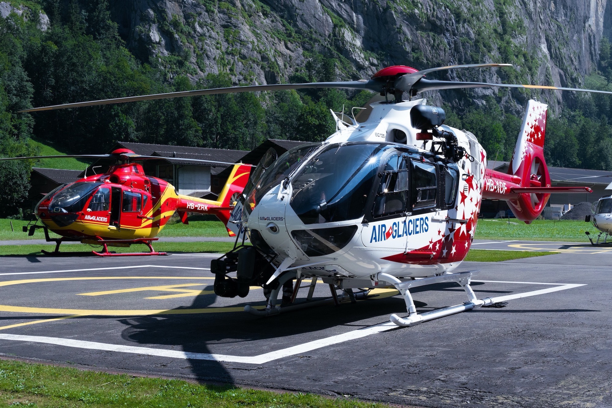 air glaciers schweiz rettung bergrettung rettungsheli rettungshelikopter