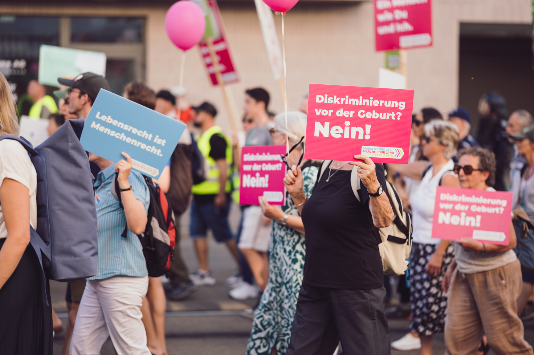 abtreibungen schweiz recht auf leben marsch fürs läbe demonstration veranstaltung abtreibungs-gegner