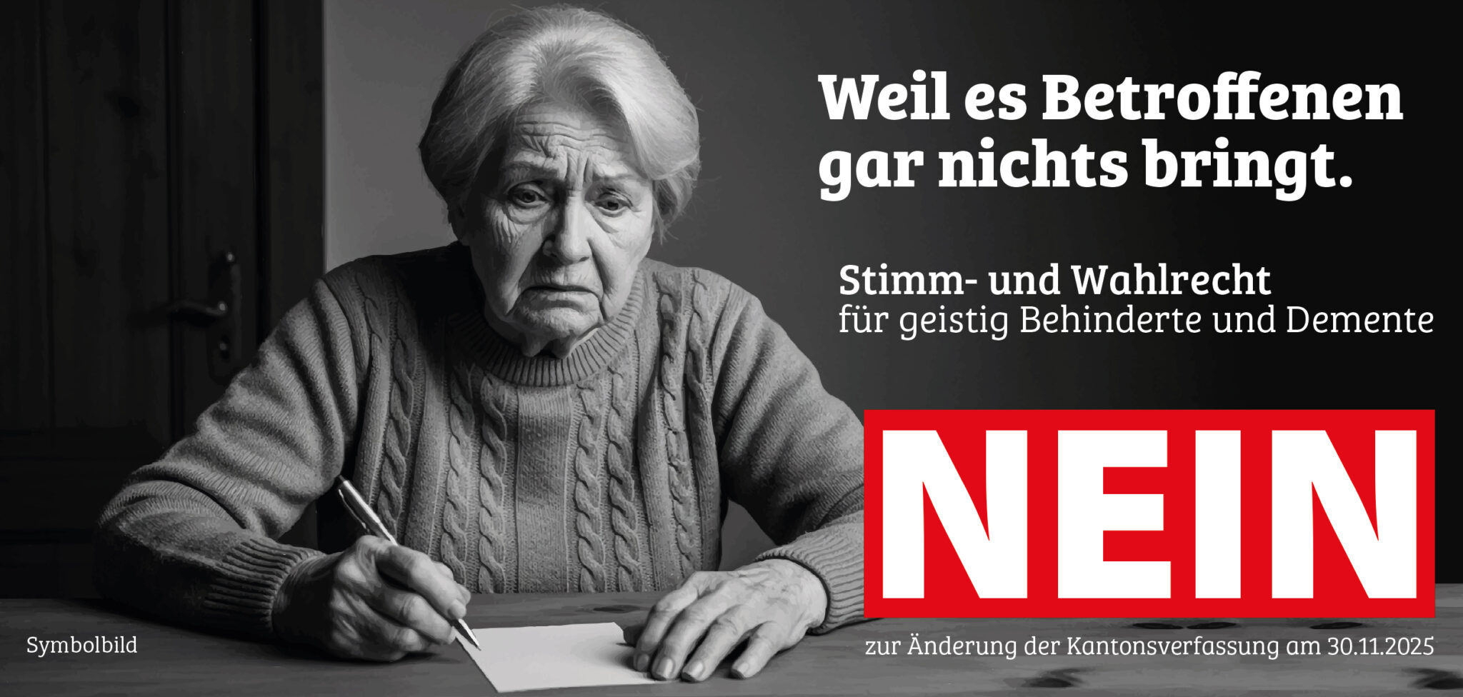 geistig behinderte geistige behinderung rechte schweiz wahlen abstimmungen svp zug