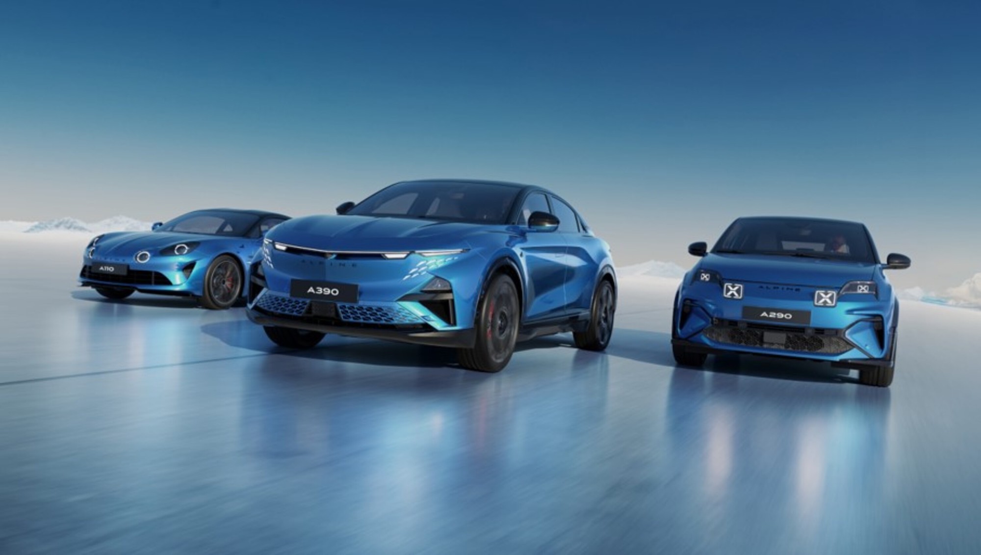 neuheiten modelle sportwagen schweiz alpine a290 a110